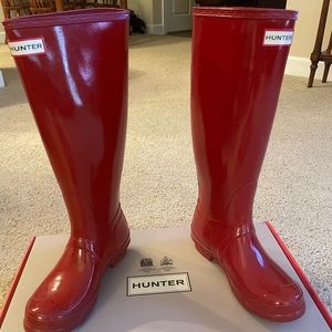 Hunter rain boots
